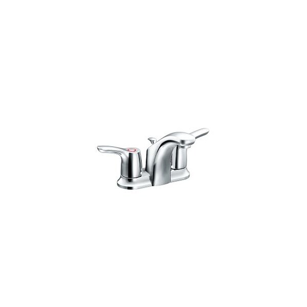 Chrome Two-Handle Bathroom Faucet